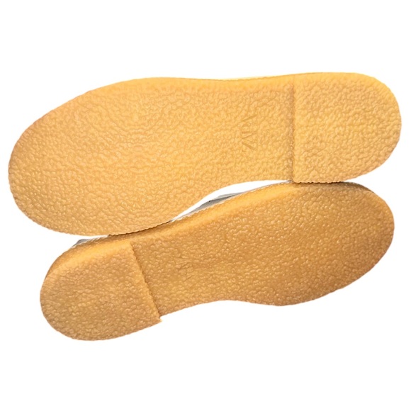 NEW Zara Bone White Laced Leather Boots - Picture 4 of 8